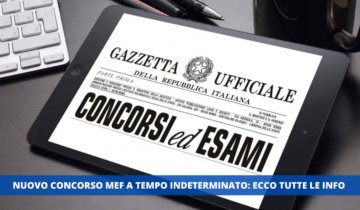 CONCORSO MEF