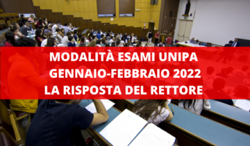 MODALITÀ ESAMI UNIPA GENNAIO FEBBRAIO 2022 LA RISPOSTA DEL RETTORE