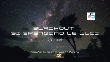 Blackout. Si spengono le luci_23 luglio_Planetario