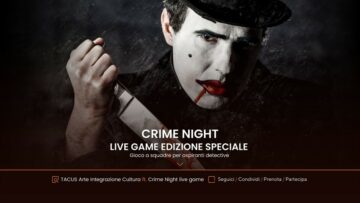 crime night. caccia all'assassino speciale carnevale