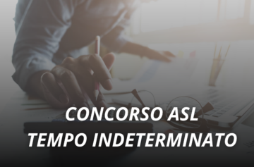 CONCORSO ASL TEMPO INDETERMINATO