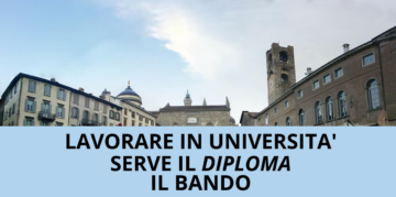 LAVORARE IN UNIVERSITA' SERVE IL DIPOLA IL BANDO