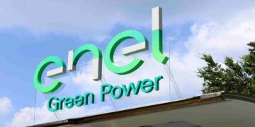 Cividale,,Italy.,May,27,,2022.,Enel,Green,Power,Logo,On