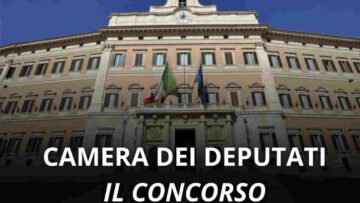 CONCORSO CAMERA DEPUTATI