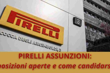 Pirelli assunzioni