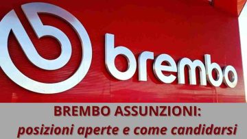 Brembo Assunzioni