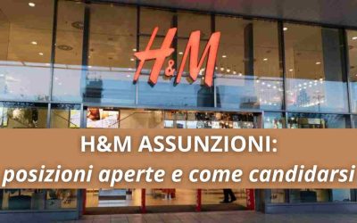 H&M Assunzioni