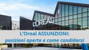 L'Oreal Assunzioni