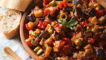 Caponata Siciliana ricetta