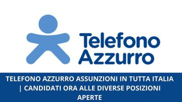 Assunzioni Telefono Azzurro