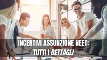 Incentivi assunzioni neet