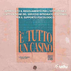 È stato pubblicato nell'albo di ateneo il "Regolamento per l'istituzione e l'attivazione del...
