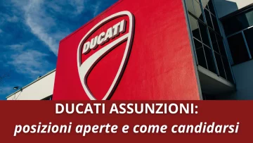 L'azienda Ducati ha avviato un piano di assunzioni, vediamo insieme quali sono le posizioni aperte e...