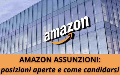 Amazon Posizioni aperte