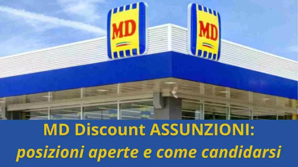MD Discount assunzioni