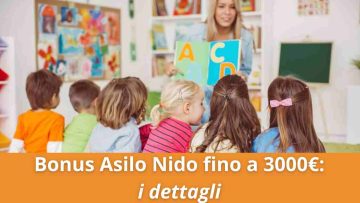 Bonus Asilo Nido