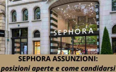 Sephora Assunzioni