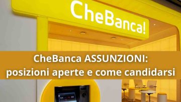 CheBanca Assunzioni