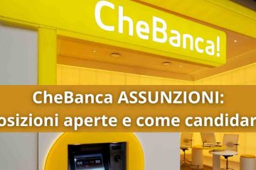 CheBanca Assunzioni