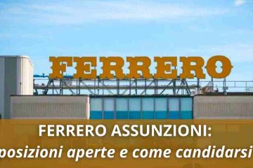 Ferrero assunzioni