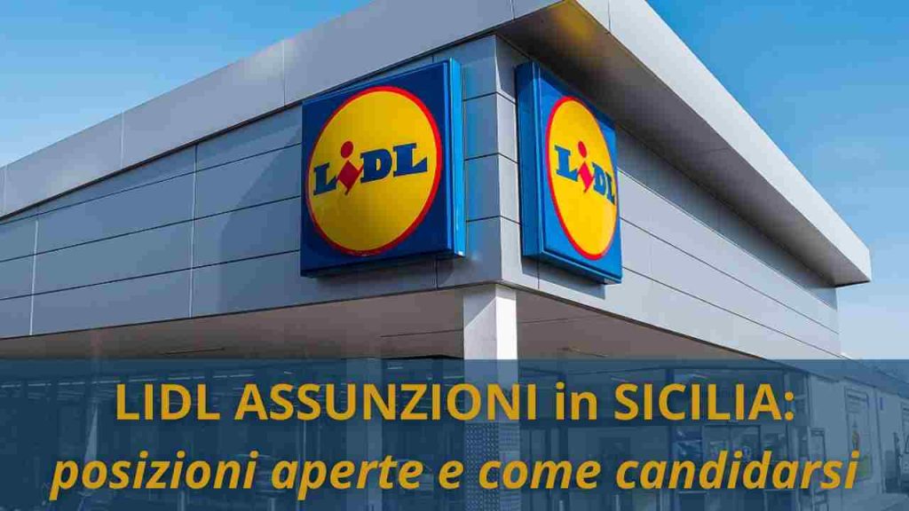 Lidl Assunzioni Sicilia