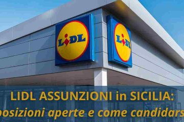 Lidl Assunzioni Sicilia