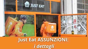 Just Eat assunzioni