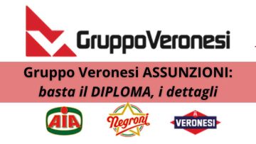 Gruppo Veronesi Assunzioni