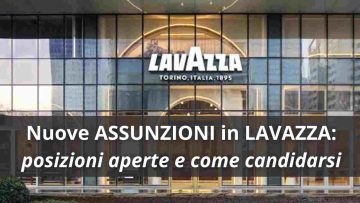 Lavazza Assunzioni