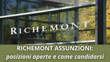 Richemont Assunzioni