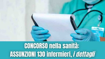 Concorso infermieri Assunzioni