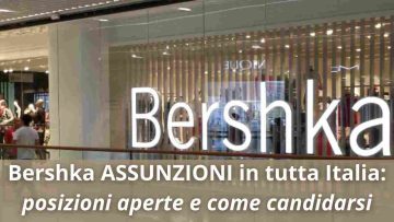 Bershka Assunzioni