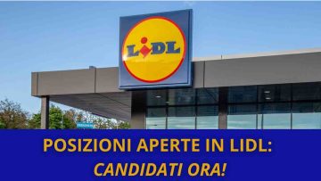 Lidl Posizioni aperte