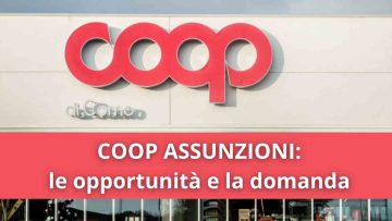 Coop assunzioni