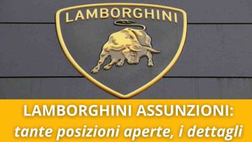 Lamborghini assunzioni