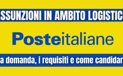 Poste Italiane Assunzioni