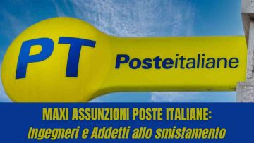 Poste Italiane Assunzioni