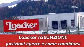 Nuove opportunità di lavoro in Loacker, sono disponibili assunzioni anche in sere, ecco le posizioni...