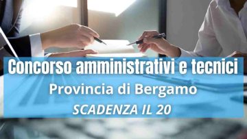 concorso tecnici amministrativi