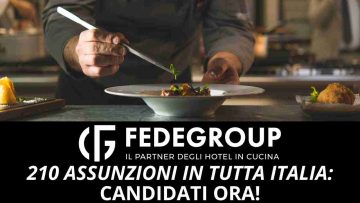 Fedegroup assunzioni