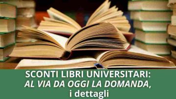 Sconti libri università