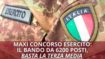 CONCORSO ESERCITO