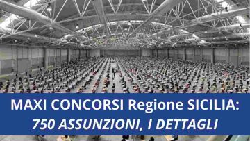 Maxi Concorsi Regione Sicilia