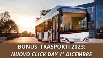 Bonus Trasporti click day