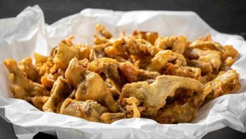 Carciofi fritti croccanti in pastella