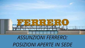 Nuove opportunità di lavoro in Ferrero, sono disponibili infatti numerose assunzioni anche in sede...