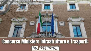 Concorso Ministero Infrastrutture