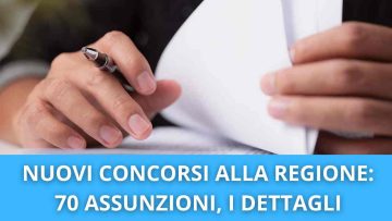 Concorsi alla Regione