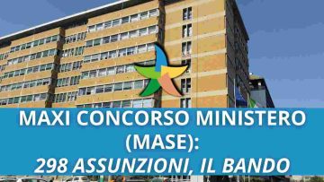 Maxi concorso Ministero