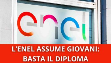 ENEL ASSUME GIOVANI